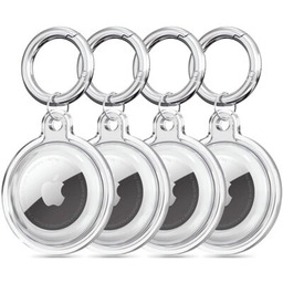 TECH-PROTECT Brelok Icon do Apple AirTag 1/2 Przezroczysty