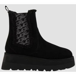 KARL LAGERFELD Czarne damskie śniegowce SKYLAR