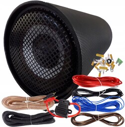 Aktywna Tuba Basowa Subwoofer 1600W Głęboki Bass