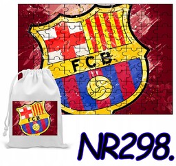 PUZZLE 96 EL. UKŁADANKA BARCELONA PIŁKA NOŻNA PREZENT+