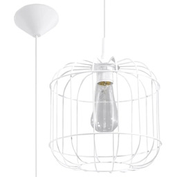 Lampa wisząca CELTA biała SL.0295 - Sollux Sprawdź
