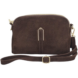 Barberinis Mała torebka zamszowa wieczorowa - Brązowa