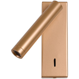 Kinkiet aluminiowy złoty regulowany WL-21017-GD z serii CALI