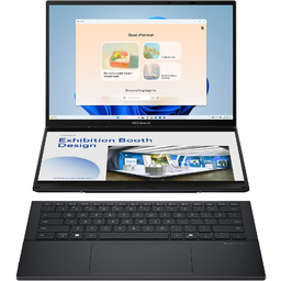 ASUS Zenbook Duo/UX8406CA-OLED088W/U7-255H/14"/2880x1800/T/32GB/1TB SSD/Arc 140T/W11H/Gray/2R