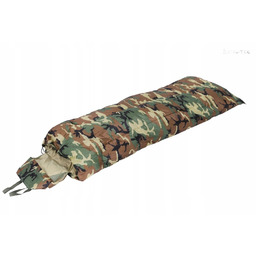 Śpiwór turystyczny wojskowy ciepły moro Mil-Tec Pilot Woodland