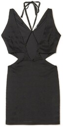Cropp - Czarna sukienka z wycięciami - Czarny