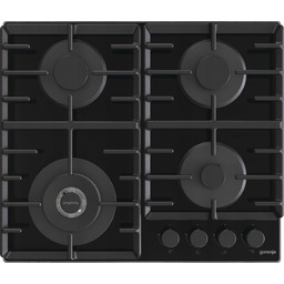 Płyta gazowa Gorenje GTW642SYB 60cm Czarna Szkło