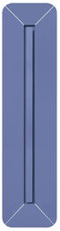 Ummo Lighting Naścienna lampa YOTTSU YWB690004 niebieska aluminium