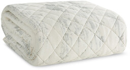 Narzuta 170 x 210 Pikowana Welurowa Blink3 B+Sreb