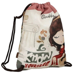 Plecak worek Anekke Muse z dziewczynką