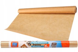 Papier do pieczenia 6 m Ravi, brązowy