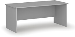 Biurko PRIMO GRAY, 180x80 cm, szare