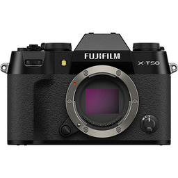 Fujifilm Bezlusterkowiec X-T50 czarny + karta Sandisk 128GB