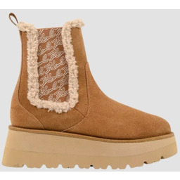 KARL LAGERFELD Karmelowe damskie śniegowce SKYLAR