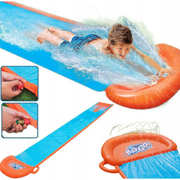 Ślizgawka Dla Dzieci 488Cm Ślizg Wodny Do Ogrodu