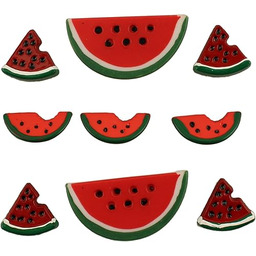 Guziki galore arbuz, wielokolorowy, 0,6