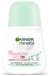 Garnier Mineral Dezodorant roll-on 72H Hyaluronic Care Sensitive