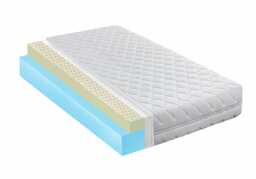 Materac piankowy 140x200 aż 6 cm warstwa lateks