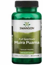 SWANSON Full Spectrum Muira Puama 400 mg (90