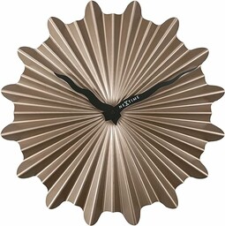 Metalowy zegar ścienny - 40 cm - cichy