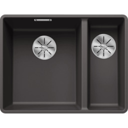 Zlewozmywak BLANCO SUBLINE 340/160-F Silgranit Szarość skały