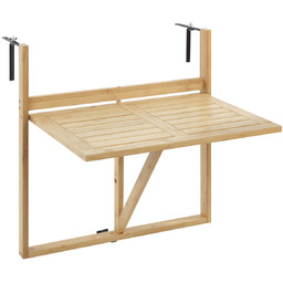 Składany stolik balkonowy na barierkę WAIKIKI