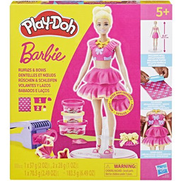 Ciastolina PLAY-DOH Barbie Projektantka Falbanki i kokardki G13615X0