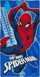 Character World Oficjalny ręcznik Disney Spider-Man, superbohater, kołysząca