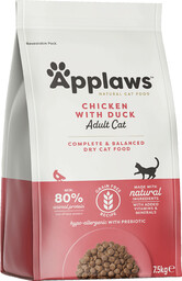 APPLAWS Dry cat Adult kurczak i kaczka karma