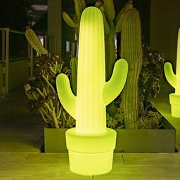 Lampa stojąca Newgarden Kaktus, limonkowa zieleń