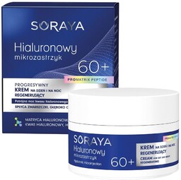 SORAYA Hialuronowy Mikrozastrzyk krem regenerujący 60+ 50ml