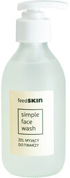 feedSKIN, Simple Face Wash Żel myjący do twarzy,