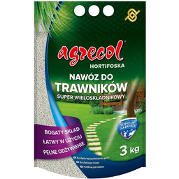 Agrecol Hortifoska Nawóz do trawników super wieloskładnikowy 3