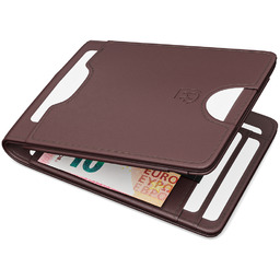 James Hawk Smart Wallet Brown - Portfel