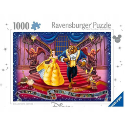 Puzzle 2D: Disney Piękna i Bestia 1000 elementów
