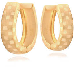 Złote kolczyki 585 koła PREZENT GRAWER PUDEŁKO