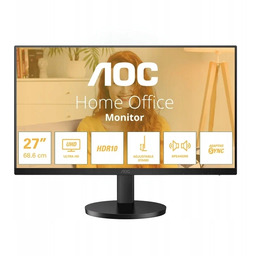 Monitor Led Aoc U27B3AF 60Hz 3840x2160 4K 27''