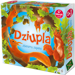 Dziupla Zbieramy Zapasy, gra rodzinna, Kukuryku