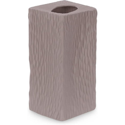 AmeliaHome Wazon Ceramiczny Dekoracyjny Matowy Bali Kremowy