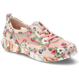 Laura Vita Sneakersy damskie, cholewka ze skóry naturalnej