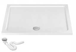 Rea Brodzik prysznicowy akrylowy Rea Savoy biały 80x100