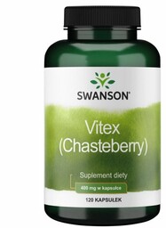 SWANSON Vitex (Chasteberry) - Niepokalanek 400 mg (120