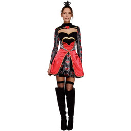 Fever Queen Of Hearts Costume (S)