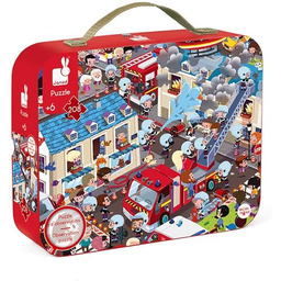 Janod - Extreme Firemen Round Observation Puzzle 208