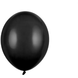 Balony lateksowe czarne - 30 cm - 100
