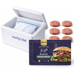 Burger Black Angus 6szt po 200g - Metro