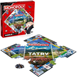 Winning Moves, puzzle, Monopoly Tatry i Zakopane, 1000