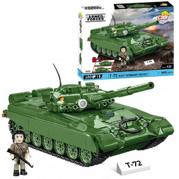 Klocki Cobi 2625 Czołg T-72 East Germany/soviet Armed