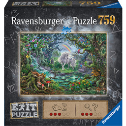 Ravensburger, puzzle, Exit, Jednorożec, 759 el.