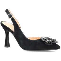 Hiszpańskie szpilki z odkrytą piętą - ALMA EN